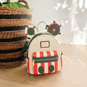 Disney Parks Jungle Cruise Mickey Mouse Main Attraction Loungefly Backpack NWT